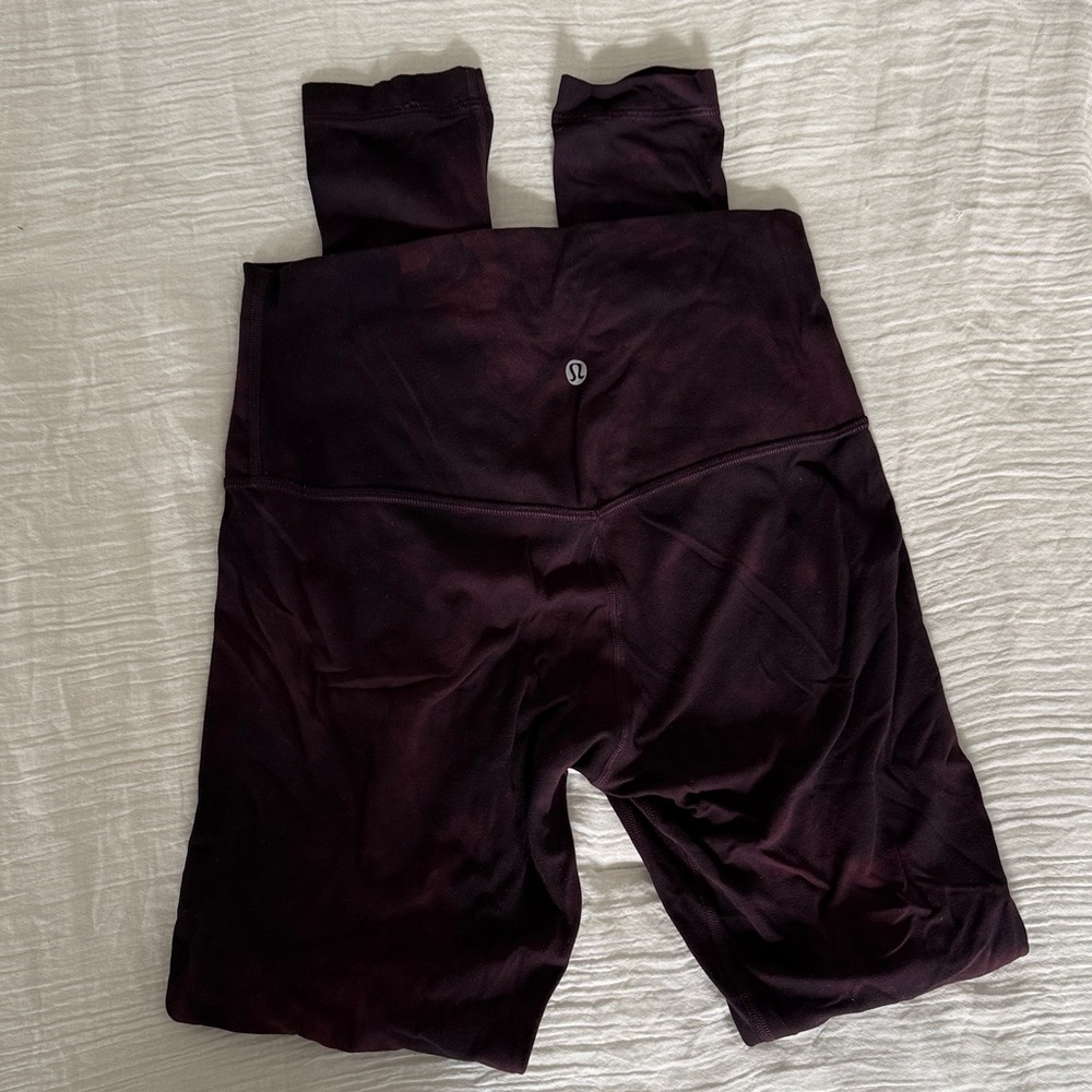 lululemon athletica align Women's Dark Purple Leggings